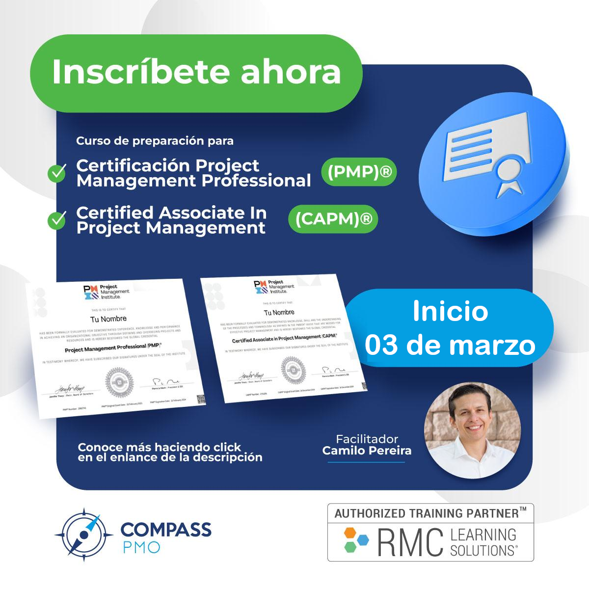 Curso PMP CAPM 2501